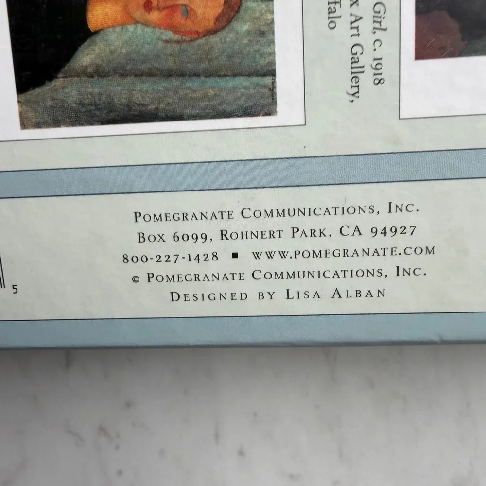 Famous Artist Notecard Bundle Partial Sets Modigliani,‎ Hardy & Grant Art